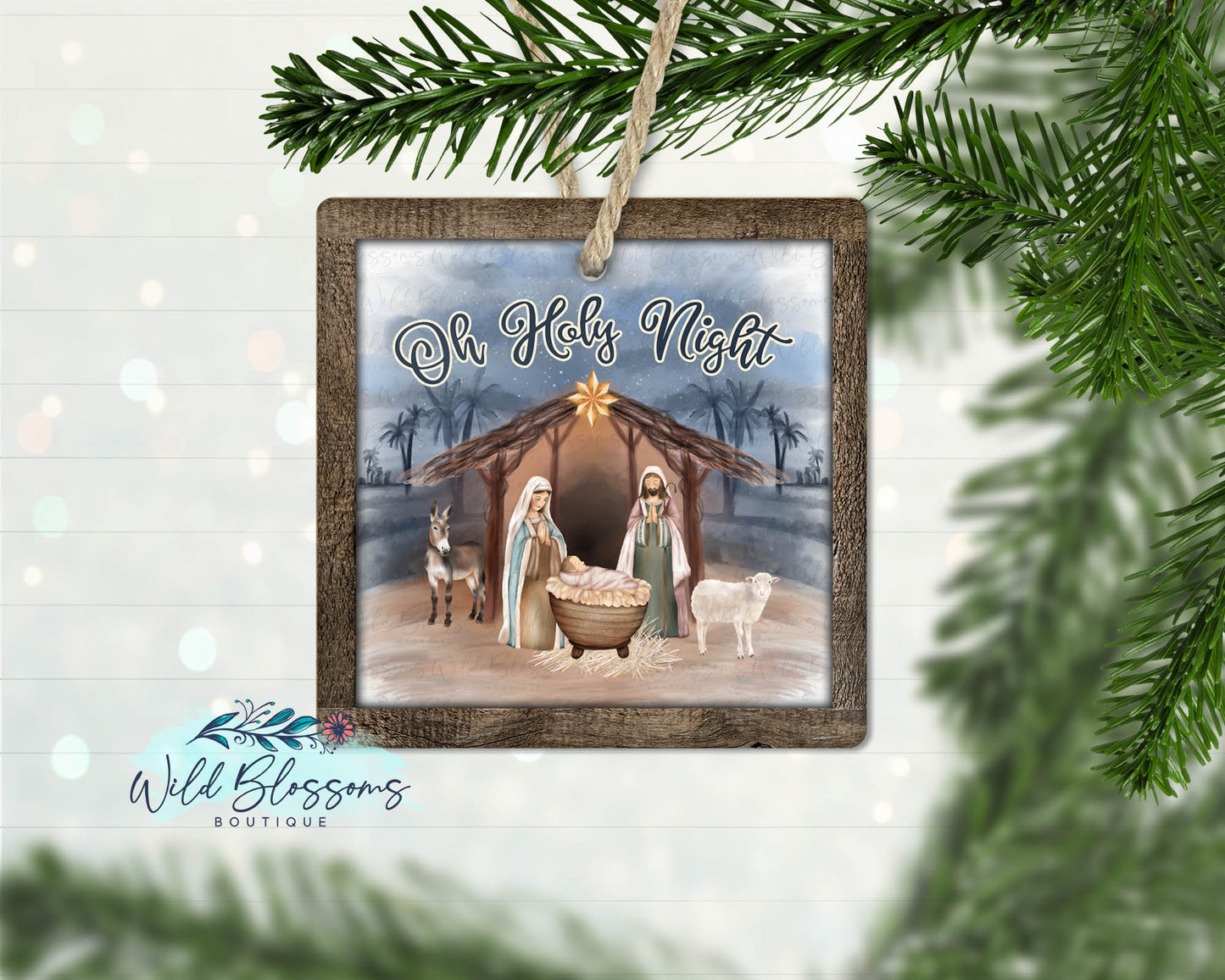 Oh Holy Night Ornament