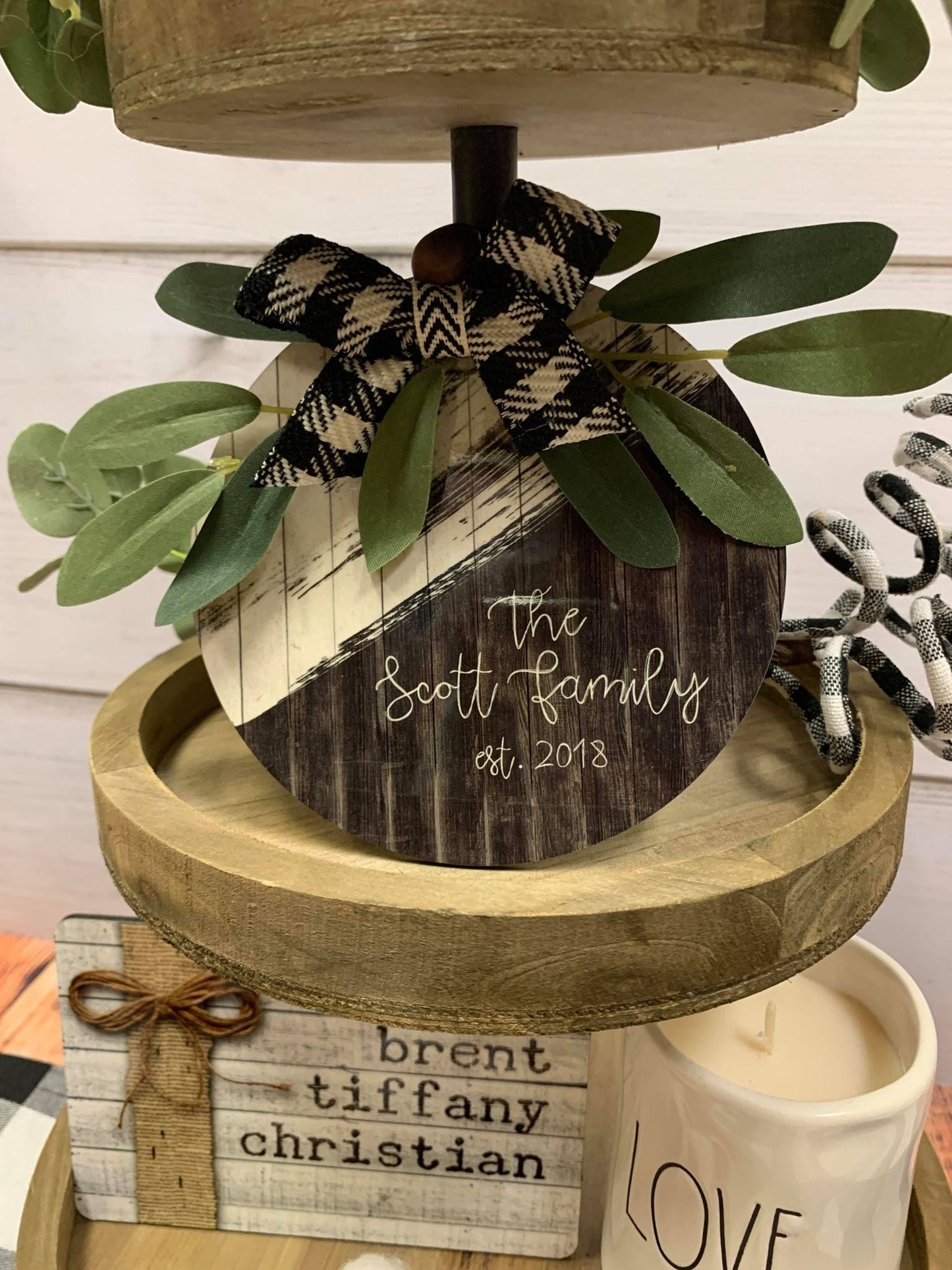 Farmhouse Tiered Tray Decor Bundle