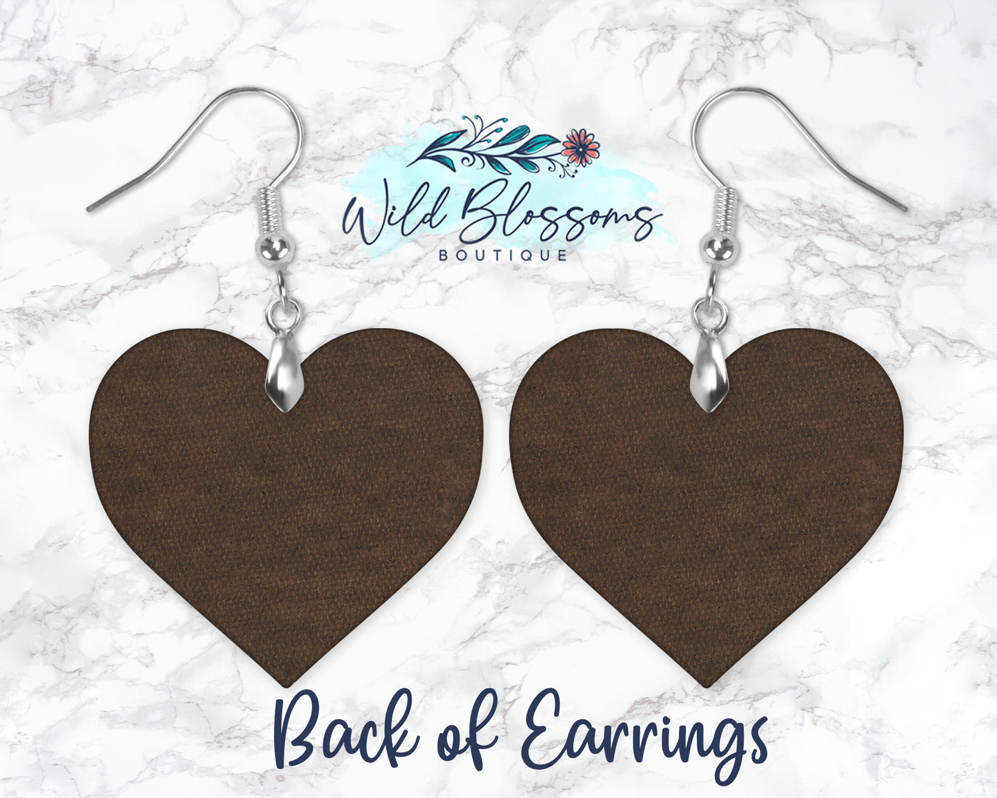 Valentine's Day Gnome Heart Drop Earrings