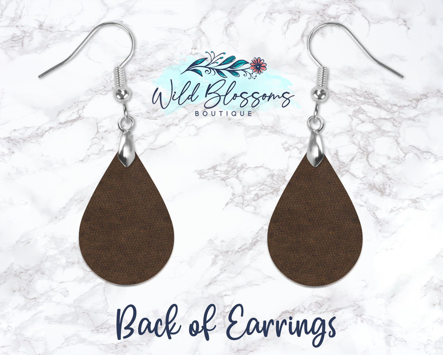 Chevron Thanksgiving Turkey Drop Earrings