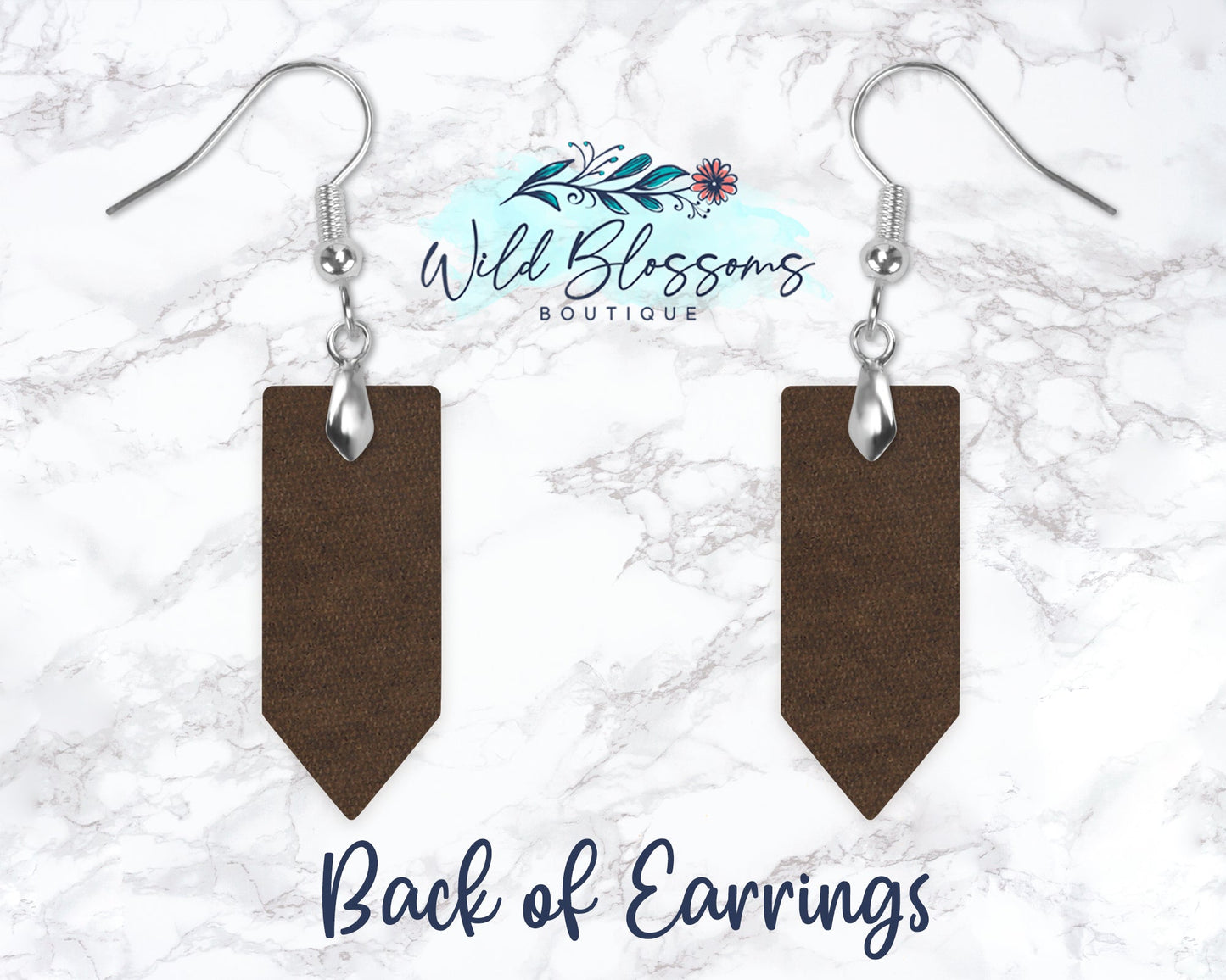 Yellow Buffalo Plaid Wooden Pencil Drop Earrings