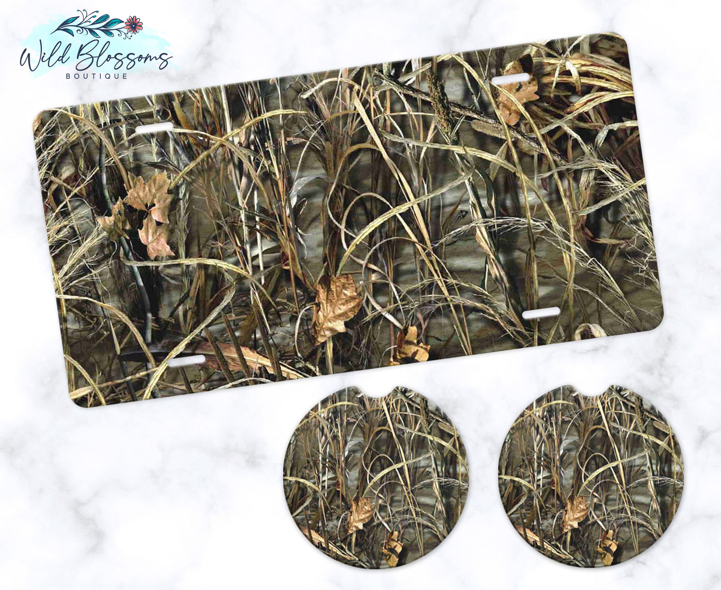 Camouflage Car Coasters