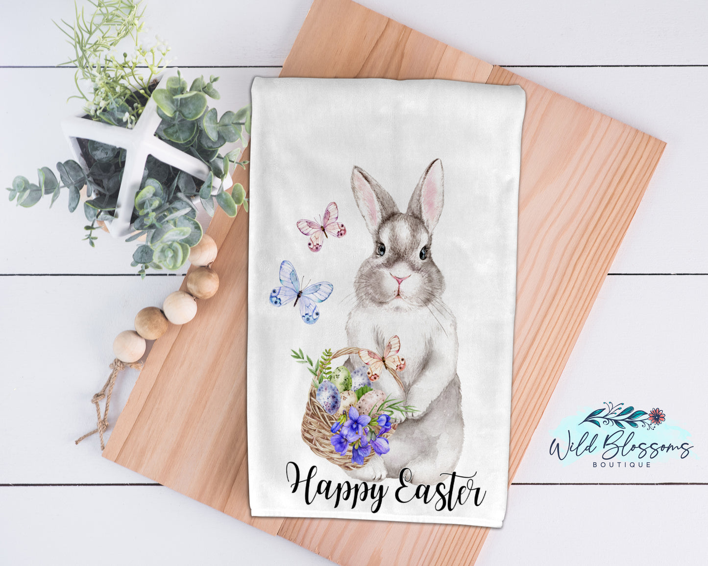 Happy Easter Kitchen Towel