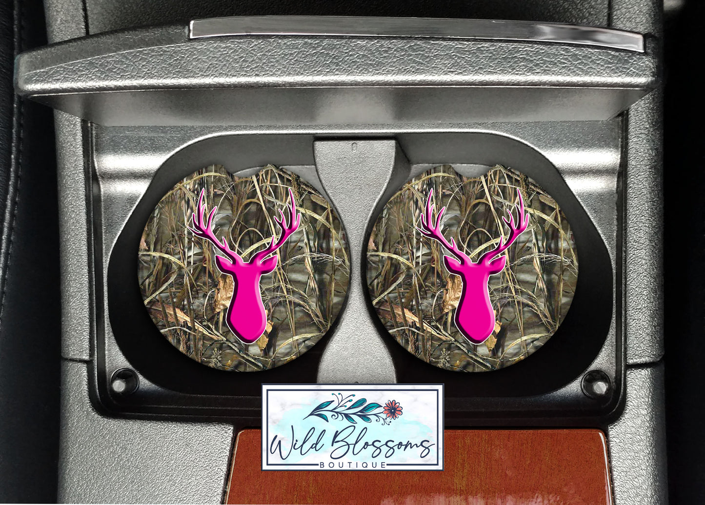 Camouflage Car Coasters