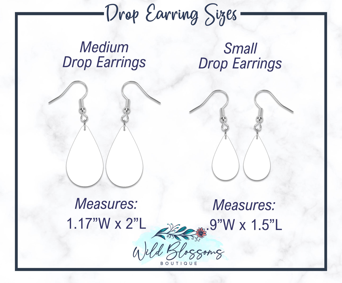 Rose Gold And Leopard Print Drop Earrings