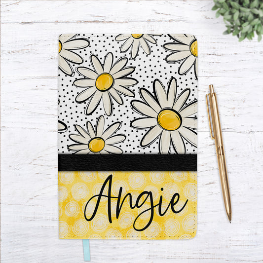 Daisy Polka Dot Personalized Journal