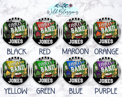 Personalized Marching Band Bag Tag