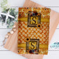 Boho Fall Floral Personalized Kitchen Towel