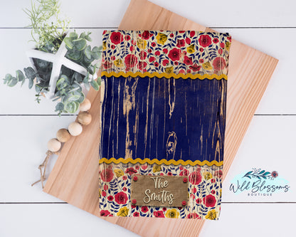 Briar Rose Personalized Kitchen Towel