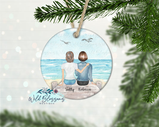 Best Friends Personalized Ornament
