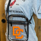 Clear Stadium Crossbody Bags with Davie County Logo