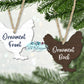 Rustic Metal Farmhouse Chicken Ornament