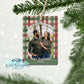 Christmas Plaid Personalized Photo Ornament