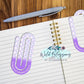 Colorful Floral Scripture Paper Clip Bookmarks - 20 Designs to Choose From
