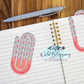 Colorful Floral Scripture Paper Clip Bookmarks - 20 Designs to Choose From