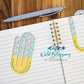Colorful Floral Scripture Paper Clip Bookmarks - 20 Designs to Choose From
