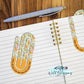Colorful Floral Scripture Paper Clip Bookmarks - 5 Designs to Choose From