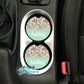 Colorful Wildflower Personalized Car Coasters - 5 Designs To Choose From