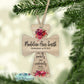 Fearfully and Wonderfully Made Wooden Cross Christmas Personalized Ornament