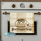 Faux Stitched Flour Water Salt Sourdough Kitchen Towel