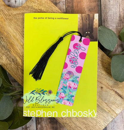 Single Sided Aluminum Personalized Bookmarks - 24 Designs To Choose From