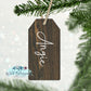 Wooden Gift Tag Personalized Ornaments