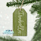 Wooden Gift Tag Personalized Ornaments