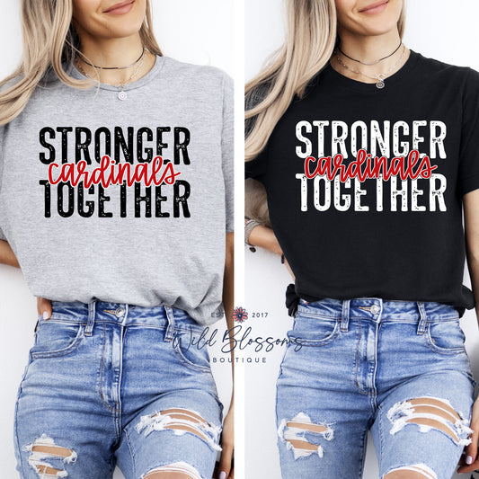 Stronger Together Cardinals Spirit Wear
