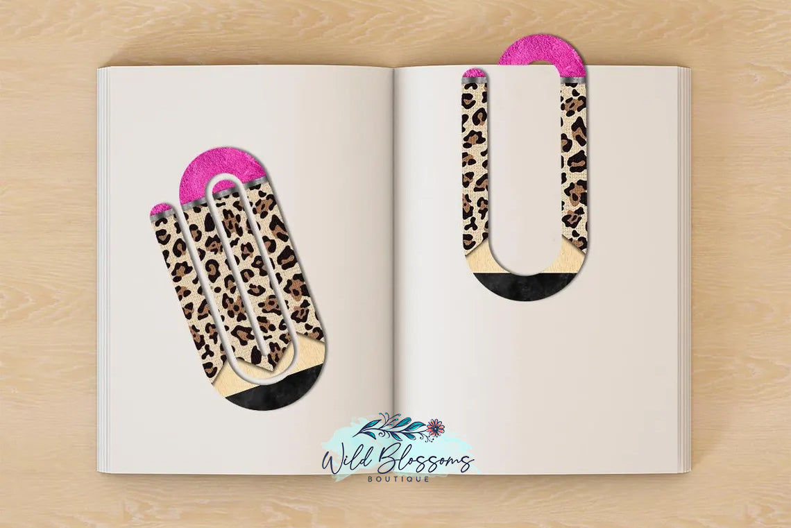 Paper Clip Bookmarks - 13 Designs to Choose From