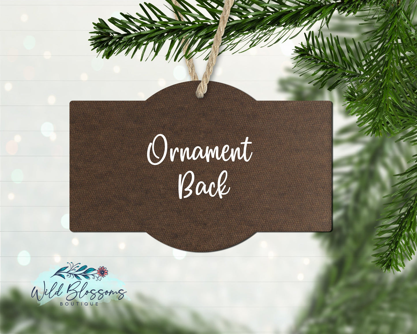 Patriotic Zip Code Ornament
