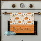 Pastel Pumpkin Fall Personalized Kitchen Towel