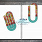 Retro Daisy Floral Paper Clip Bookmark