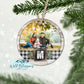 Rustic Farmhouse Photo Ornament