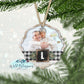 Rustic Farmhouse Photo Ornament