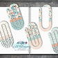 Vintage Summer Boho Paper Clip Bookmarks - 4 Designs to Choose From