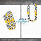 Sunflower Floral Paper Clip Bookmark