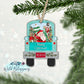 Sassy Santa Truck Personalized Ornament