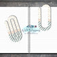 Vintage Summer Boho Paper Clip Bookmarks - 4 Designs to Choose From