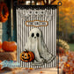 Vintage Ghost Boo Fall Personalized Garden Flag