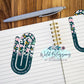 Vintage Floral Scripture Paper Clip Bookmarks - 5 Designs to Choose From