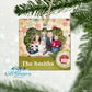 Vintage Snowflake Personalized Photo Ornament