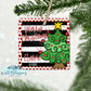Whimsical Christmas Tree Ornament