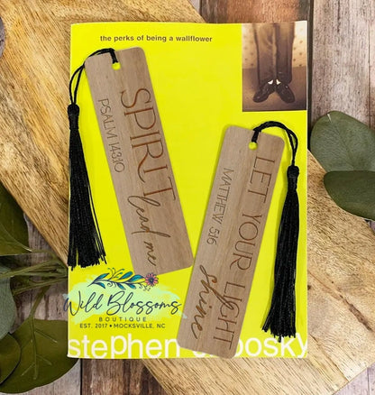 Single Sided Aluminum Personalized Bookmarks - 24 Designs To Choose From