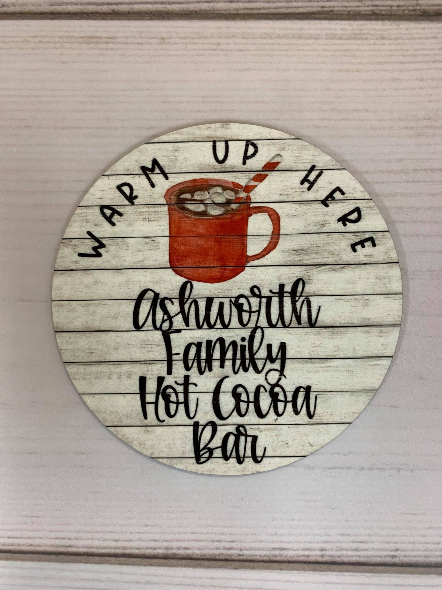 Hot Cocoa Bar Tiered Tray Decor Bundle