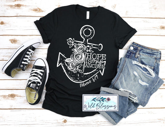 Hope Is My Anchor Graphic Tee