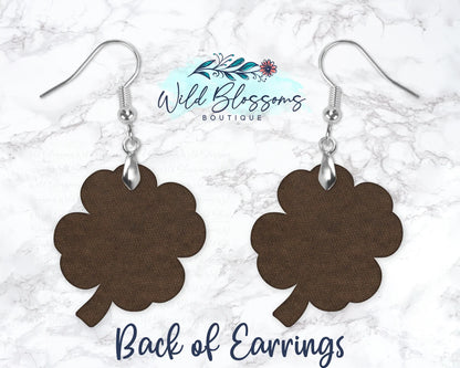 Shamrock Drop Earrings