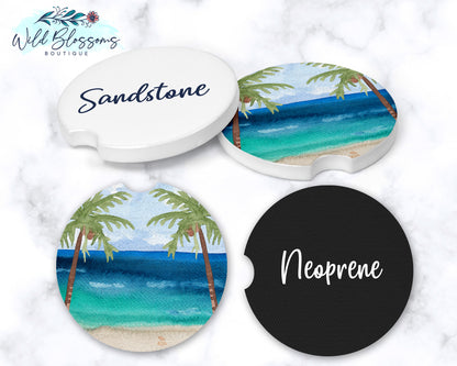 Beach Car Coasters