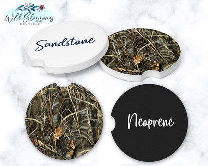 Camouflage Car Coasters
