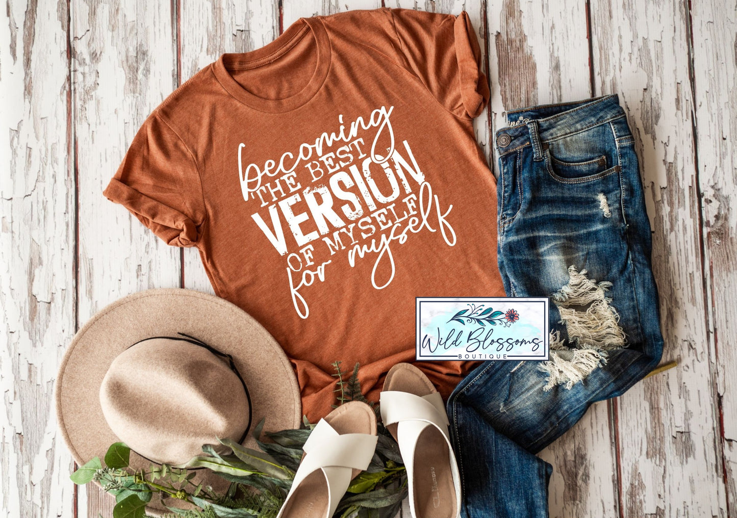 Becoming The Best Version Of Myself For Myself Graphic Tee