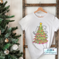 Bright Merry Christmas Tree Graphic Tee